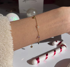 Colourful Crystals bracelet