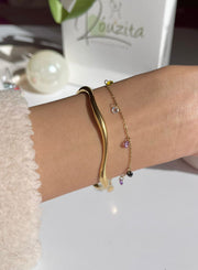 Spiral bangle