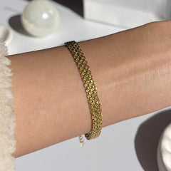 Small wave bracelet