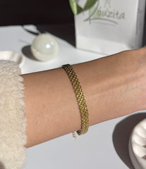 Small wave bracelet