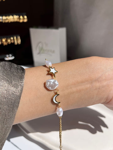 Chunky stones bracelet
