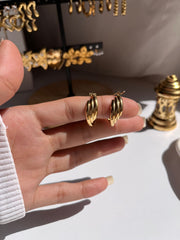 Layered earring