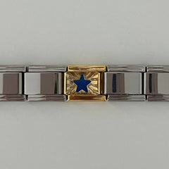 Blue star charm