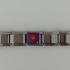 Hawaii flower charm