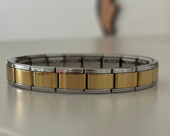 Gold mix bracelet