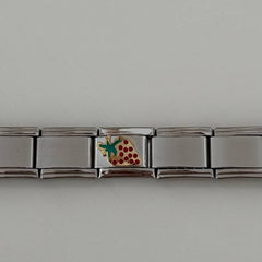 Chunky strawberry charm