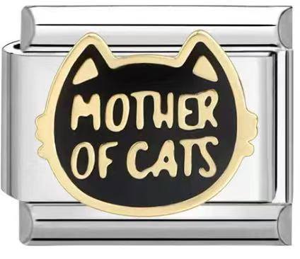 Mother of cats charm