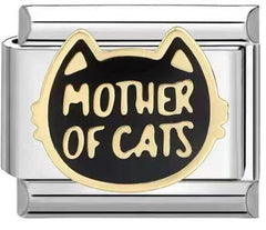Mother of cats charm
