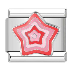 Colorful star charm