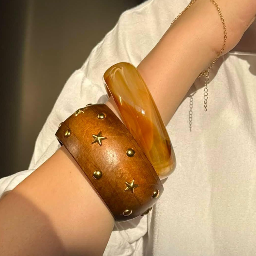 Bulky set bangles