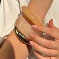 Champagne set bangles