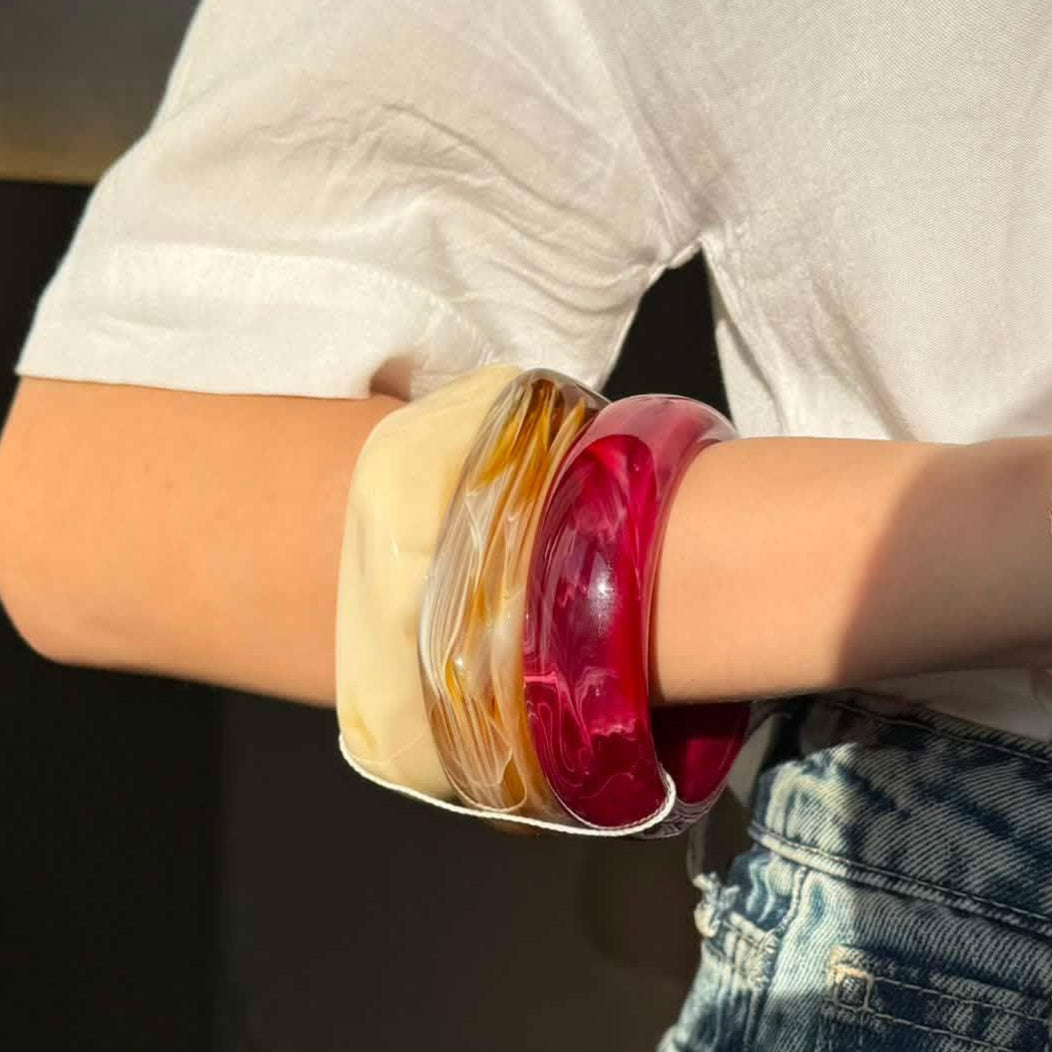 Chunky set bangles