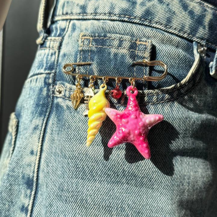 Ocean whisper pin