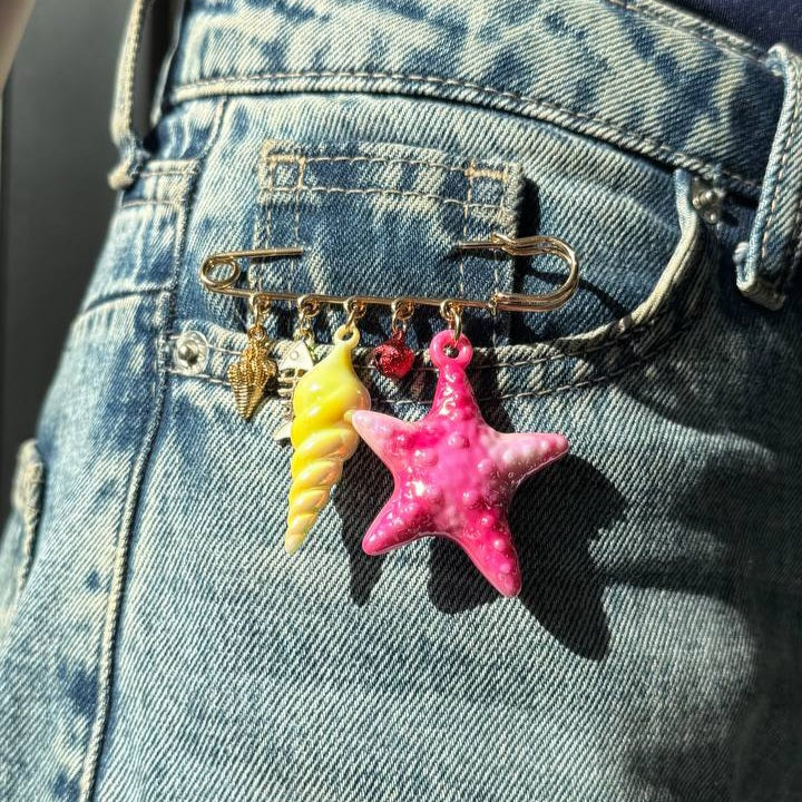 Ocean whisper pin