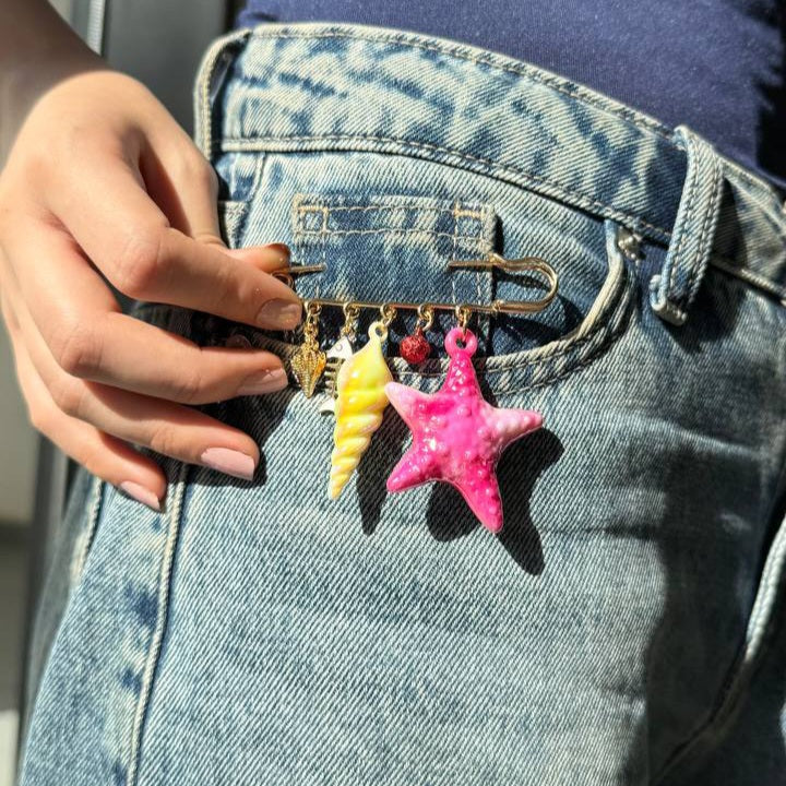 Ocean whisper pin