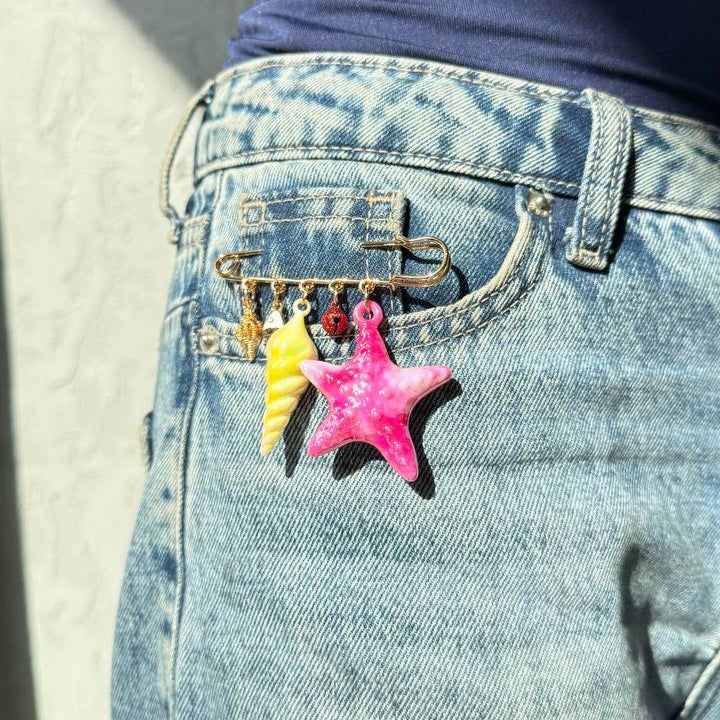 Ocean whisper pin