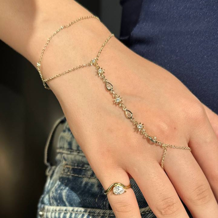 Drop hand chain