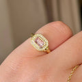 QUADRA PINKY RING
