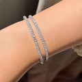 SILVER TENNIS BRACELET
