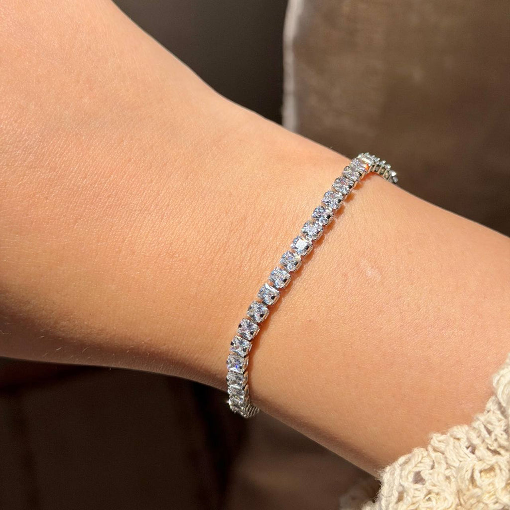 SQUARE TENNİS BRACELET