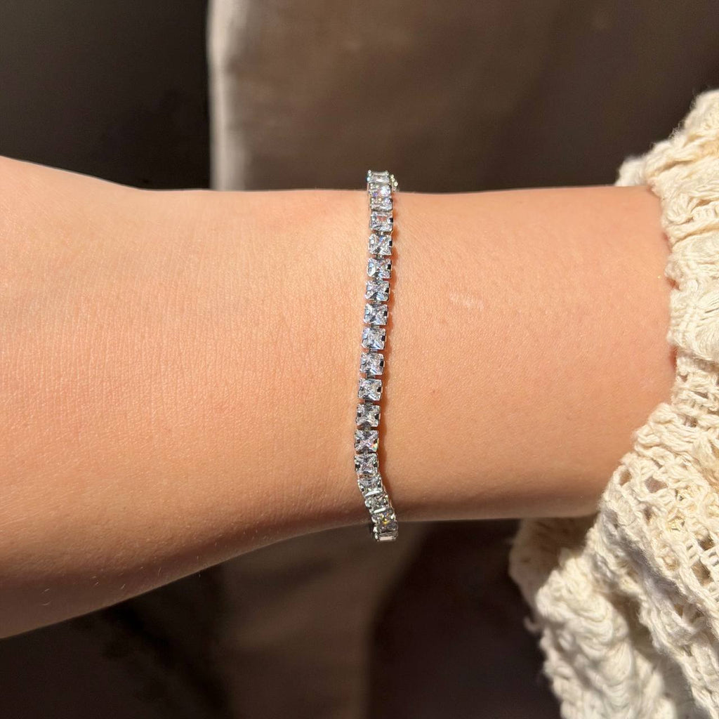 SQUARE TENNİS BRACELET
