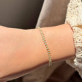 GOLD TENNIS BRACELET