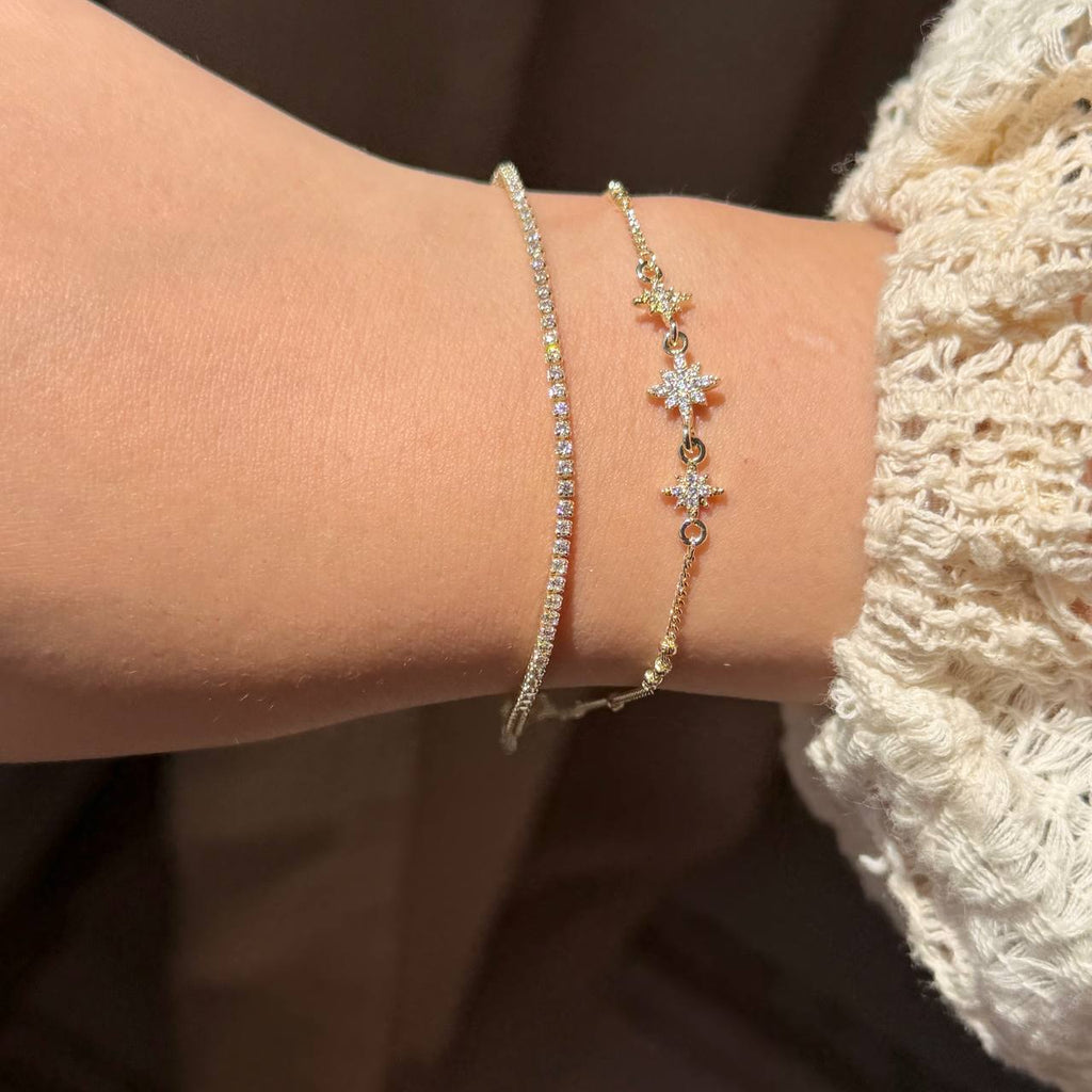 STARRY TENNIS BRACELET