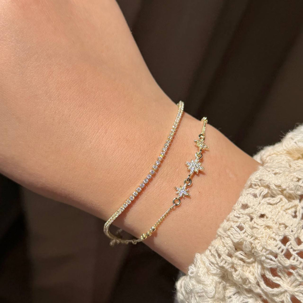 STARRY TENNIS BRACELET