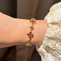 RED CLOVER BRACELET