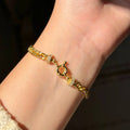 LOCK CHAIN BRACELET