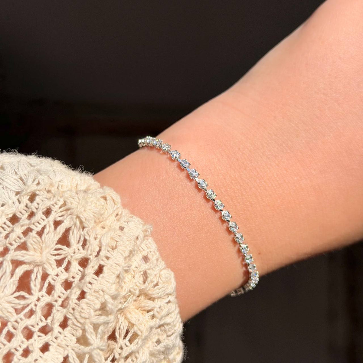 MİNİMAL SİLVER BRACELET