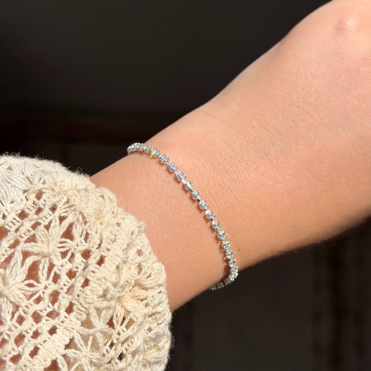 MİNİMAL SİLVER BRACELET