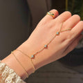 SUNFLOWER HAND CHAIN