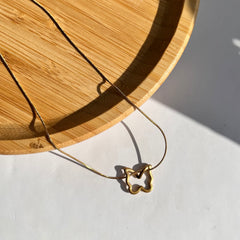 Golden necklace