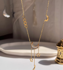 Opal Cresent necklace