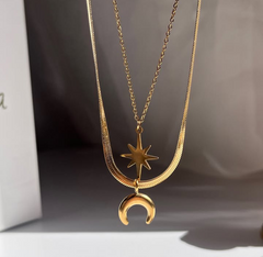 Crescent necklace