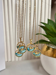 Blue Ocean Necklace