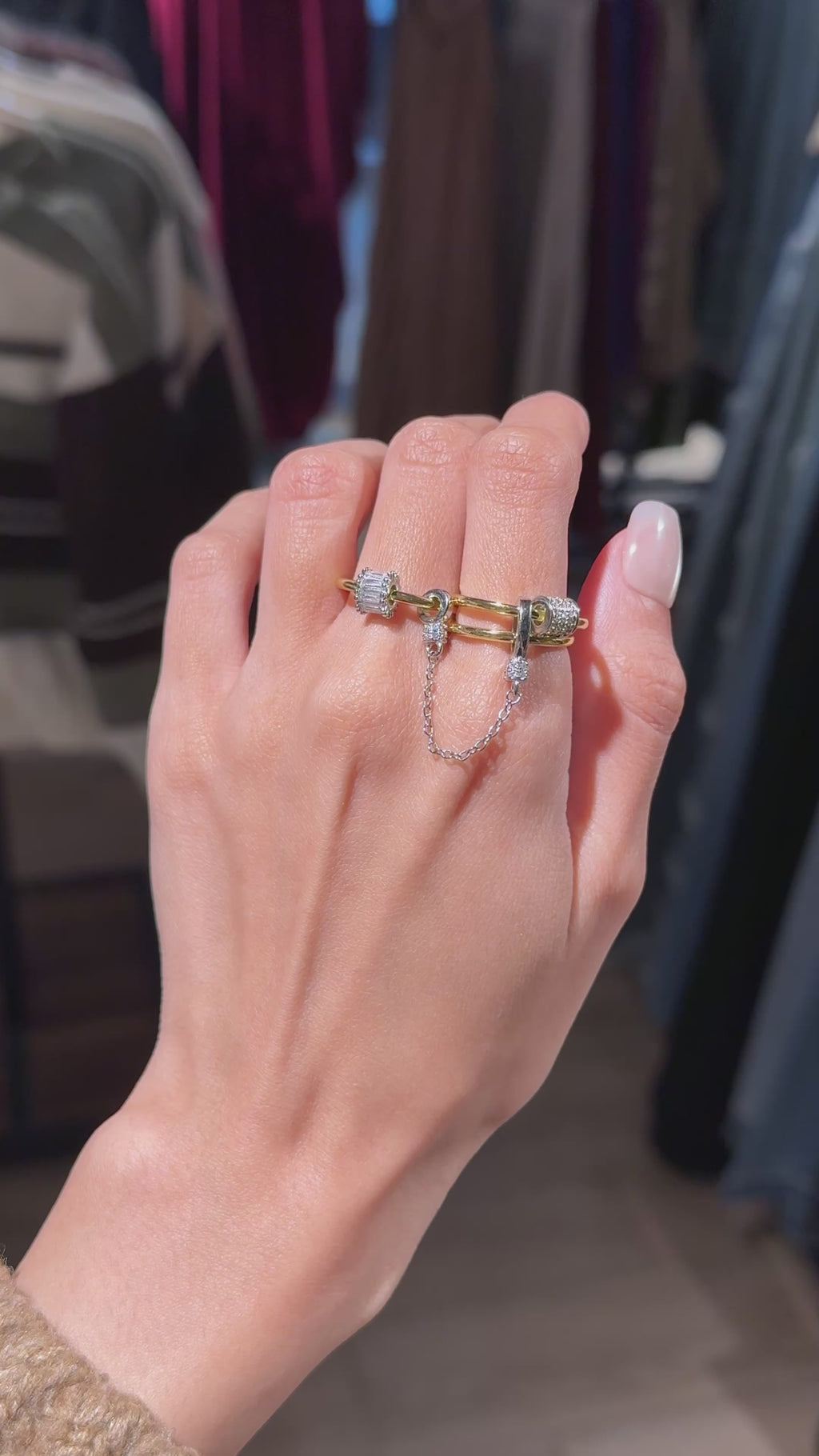 Twin Chain Ring