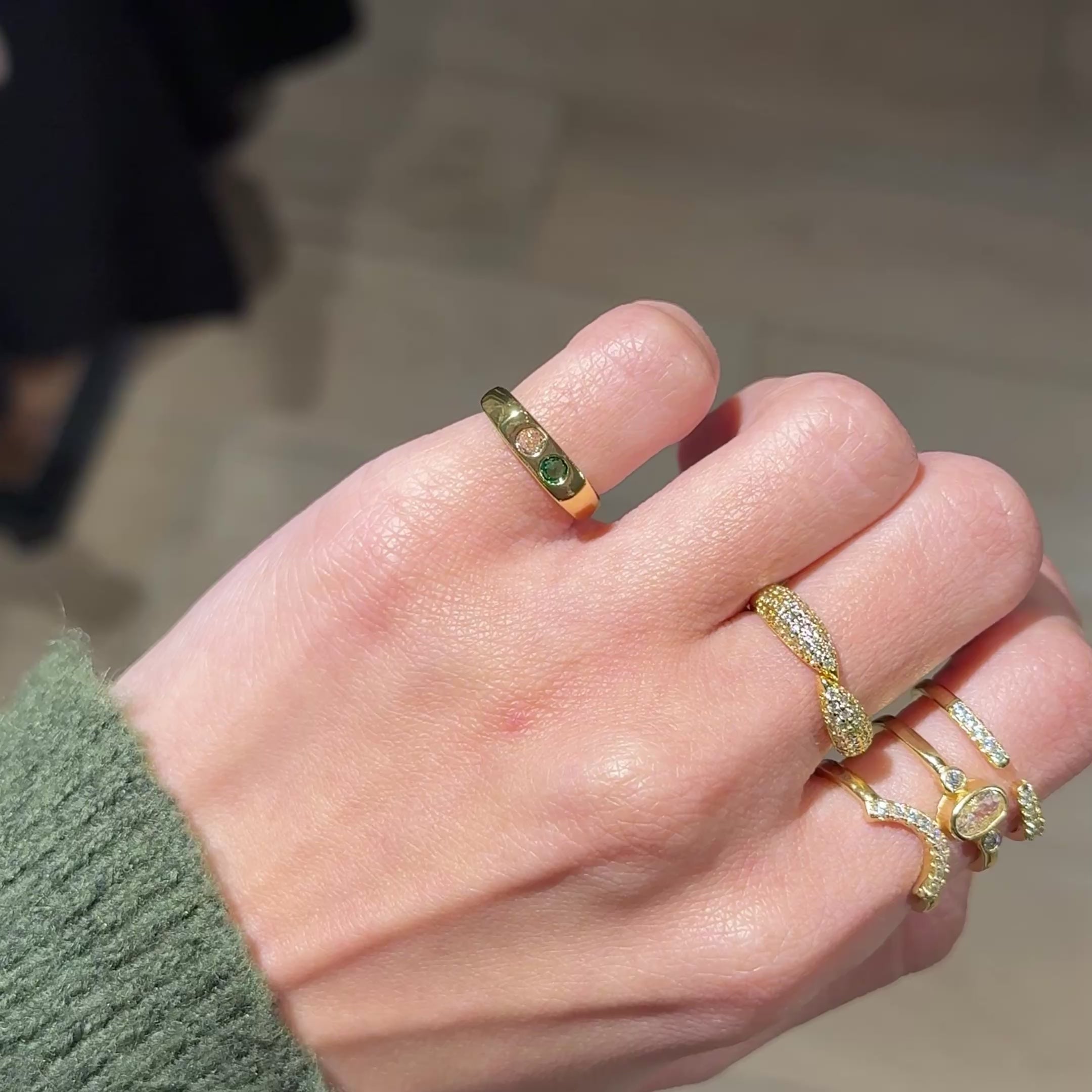 COLORS SOTNES PINKY RING