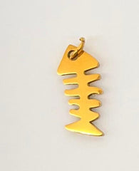 Fishbone charm