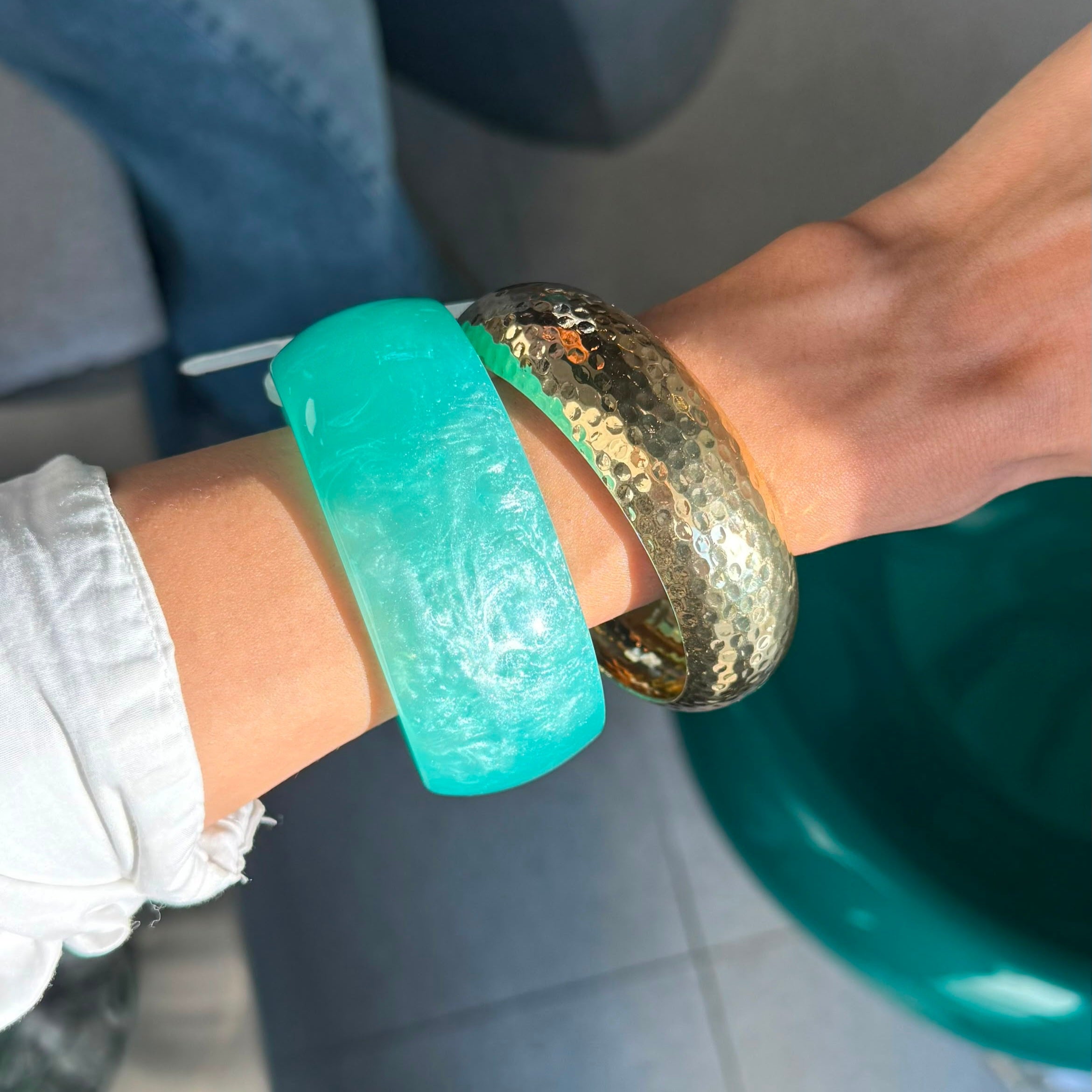 Aqua marble set