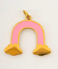 Pinky rainbow charm