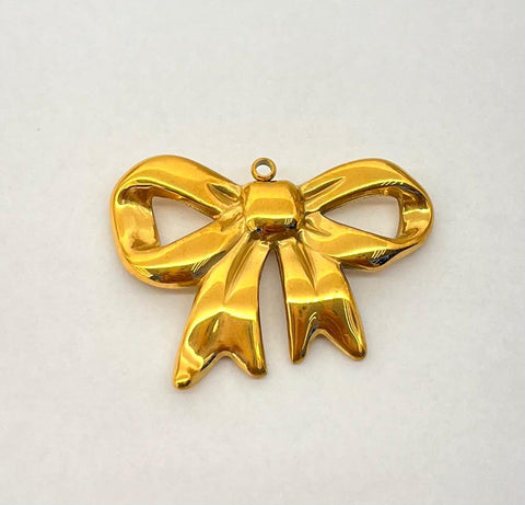 Chunky bow charm