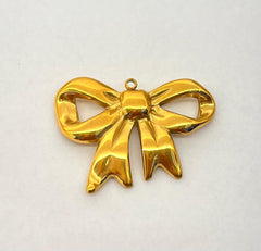 Chunky bow charm