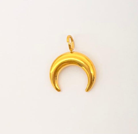Crescent moon charm