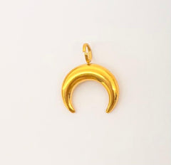 Crescent moon charm