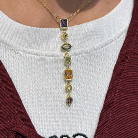 Colored necklace