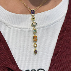 Colored necklace