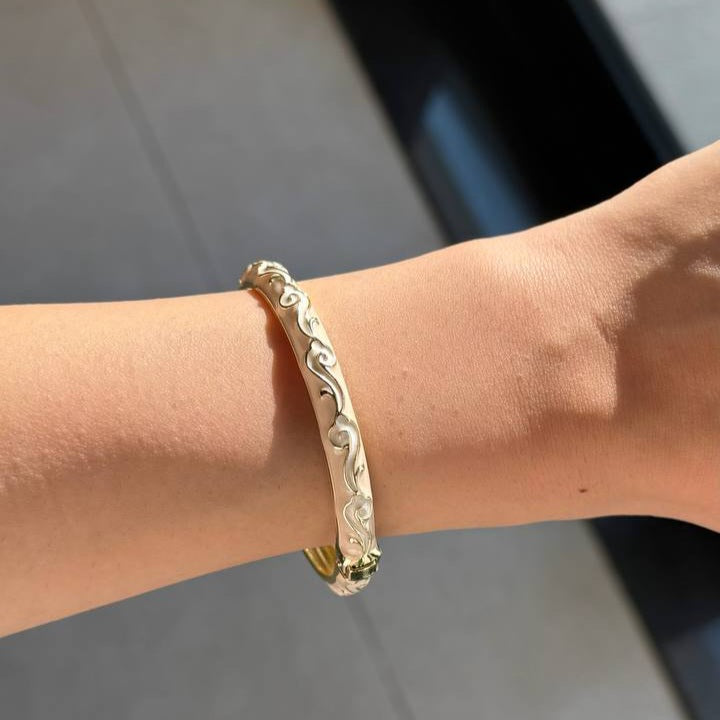 IVORY VINE BANGLE